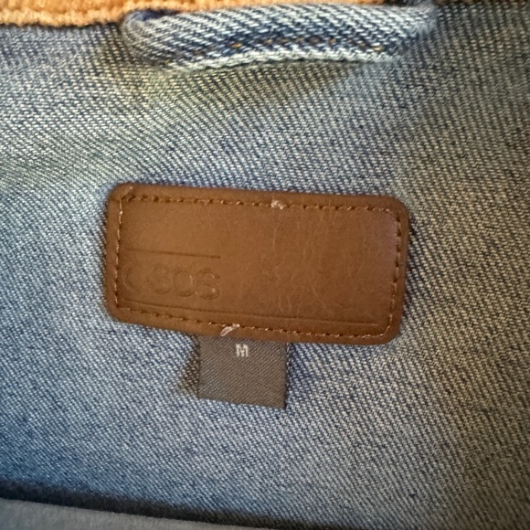 ASOS Jean jacket with corduroy collar - Picture 2 of 2